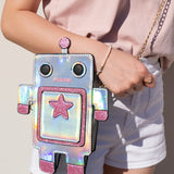 Holographic Robot Handbag