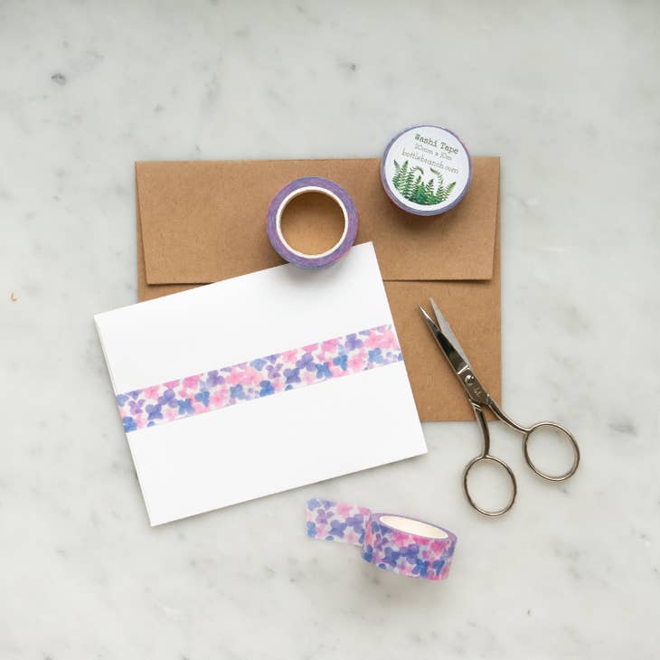 Hydrangea Washi Tape