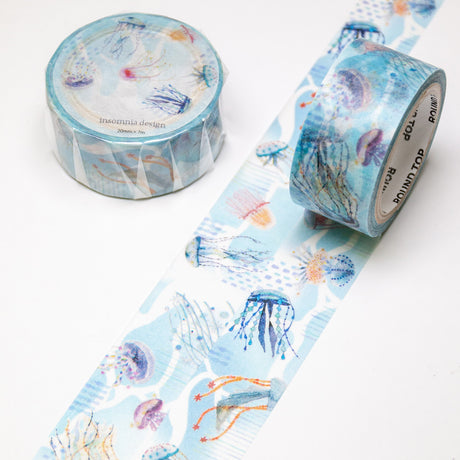 Jellyfish Washi Tape Insomnia Round Top