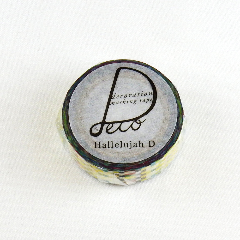 Pixel Dot Washi Tape • Round Top Masking Tape Hallelujah D