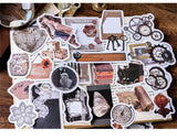 Junk Journal Writable Flake Sticker (45 pieces)