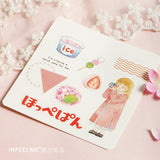 Girl Washi Flake Sticker