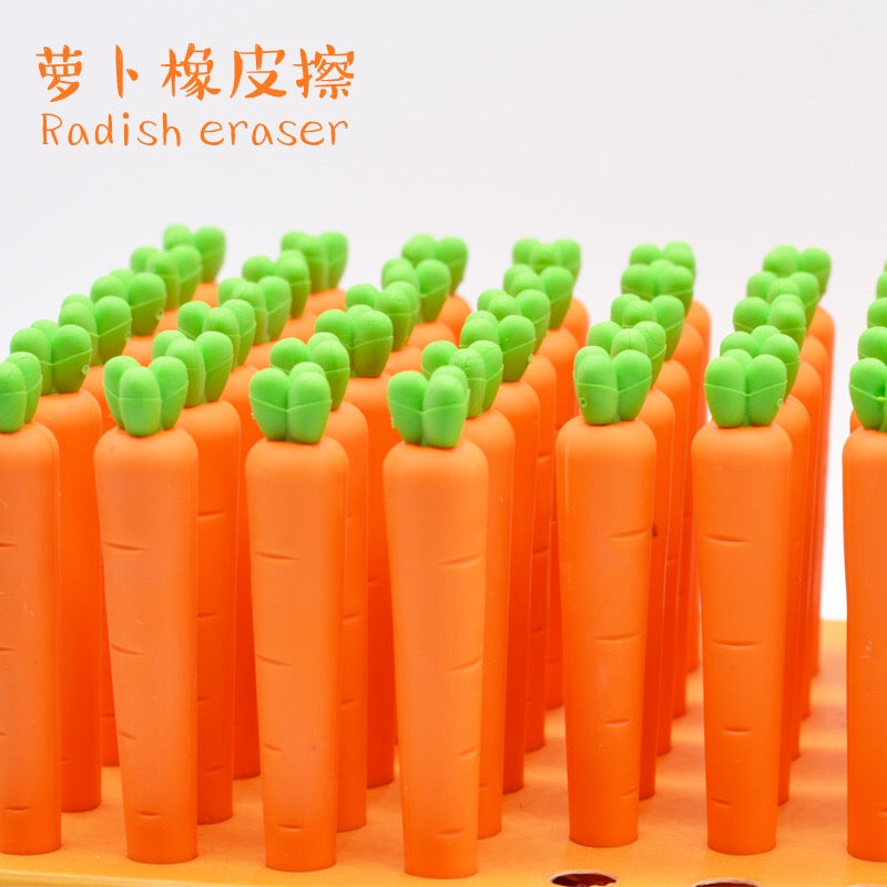 Carrot eraser