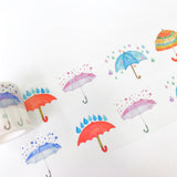 Umbrella and Rainy Day Washi Tape Raining