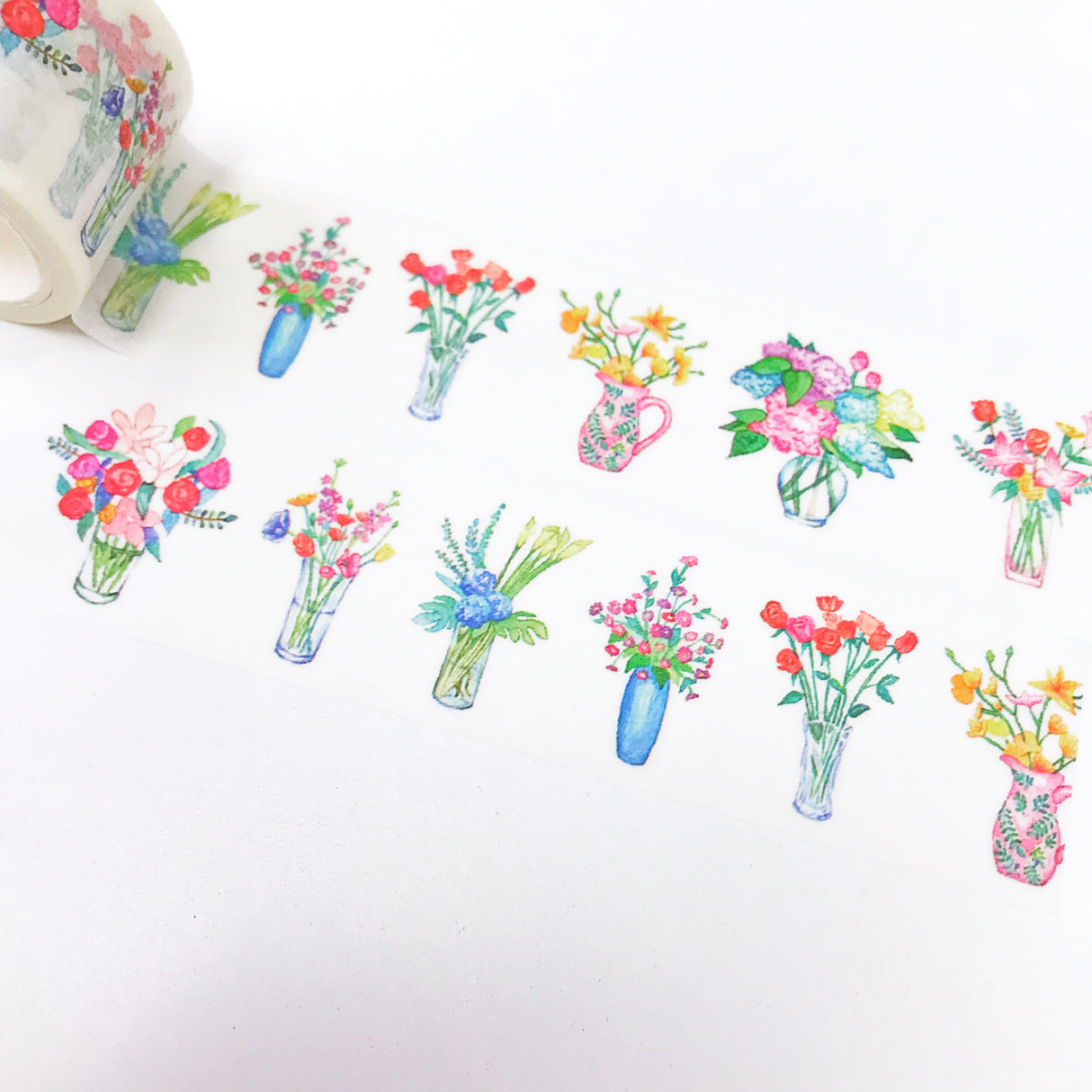 Flower Bouquet Washi Tape