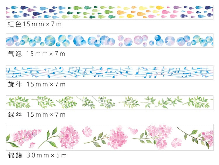 Dancing Music Washi Tape