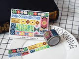 Cinta adhesiva washi con mosaicos Ever&amp;Ein