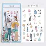 Fashion Washi Flake Sticker (60 pieces)