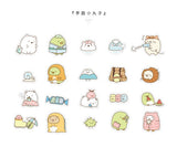 Dumpling Washi Flake Sticker (40 pieces)