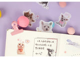 Funny Pet Washi Flake Sticker