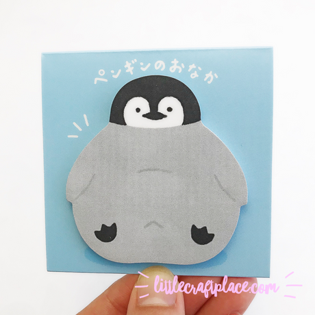 Penguin Stomach Sticky Notes 