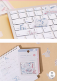 Journal Cat Washi Flake Sticker