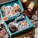 Junk Journal Writable Flake Sticker (45 pieces)