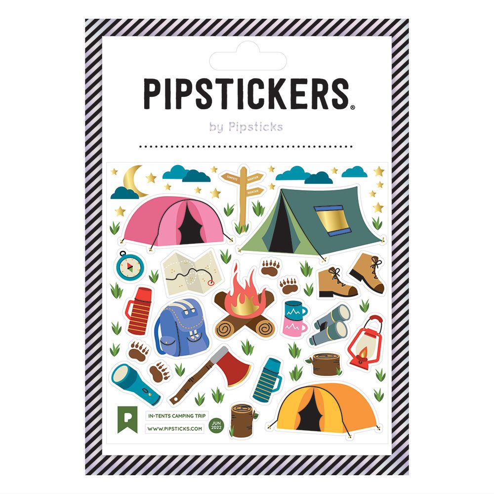 In-Tents Camping Trip Sticker