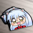 Inuyasha Peeker Anime Vinyl Sticker