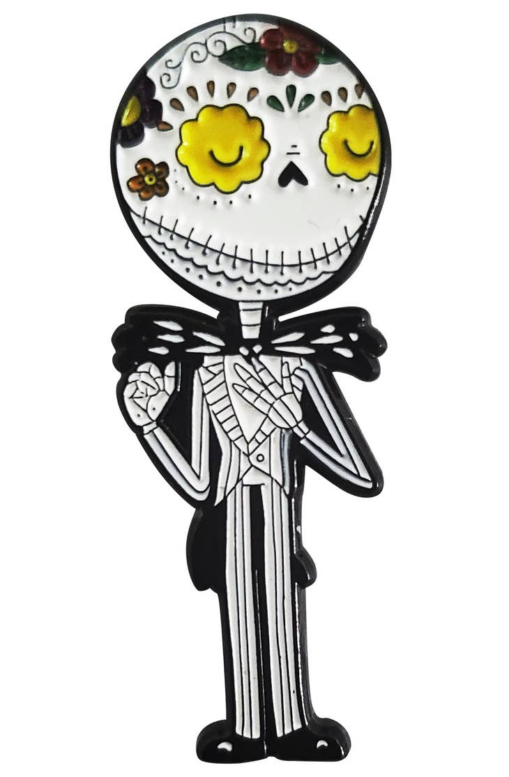 Pin de esmalte de Jack Skellington