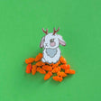 Jackalope Pin  LuxCups Creative