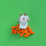 Jackalope Pin  LuxCups Creative