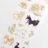 Japanese Seal Shiba Dog Sticker