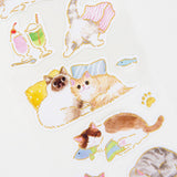 Nekorobi Cat Cafe Sticker