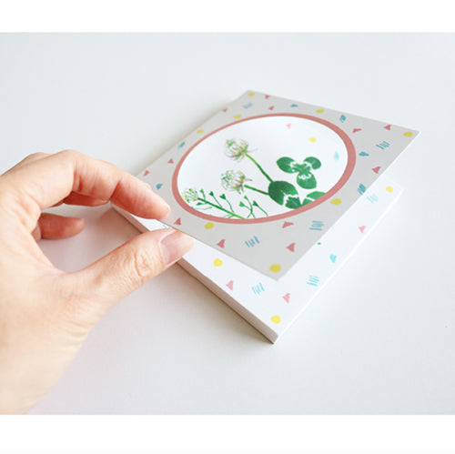 Cactus & Succulent Memo Pad Koniwa