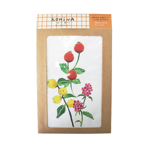 Rose Hip Letter Set Koniwa