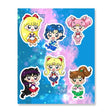 Kawaii Anime Sailor Moon Sticker Sheet