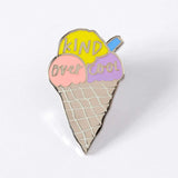 Kind Over Cool Enamel Pin