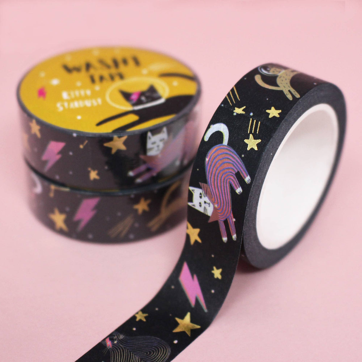 Kitty Stardust Cat Washi Tape