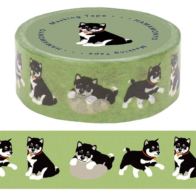 Kuroshiba Dog Washi Tape