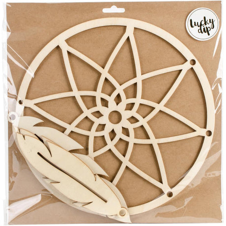 Dream Catcher Kaisercraft Lucky Dip Wood Embellishment