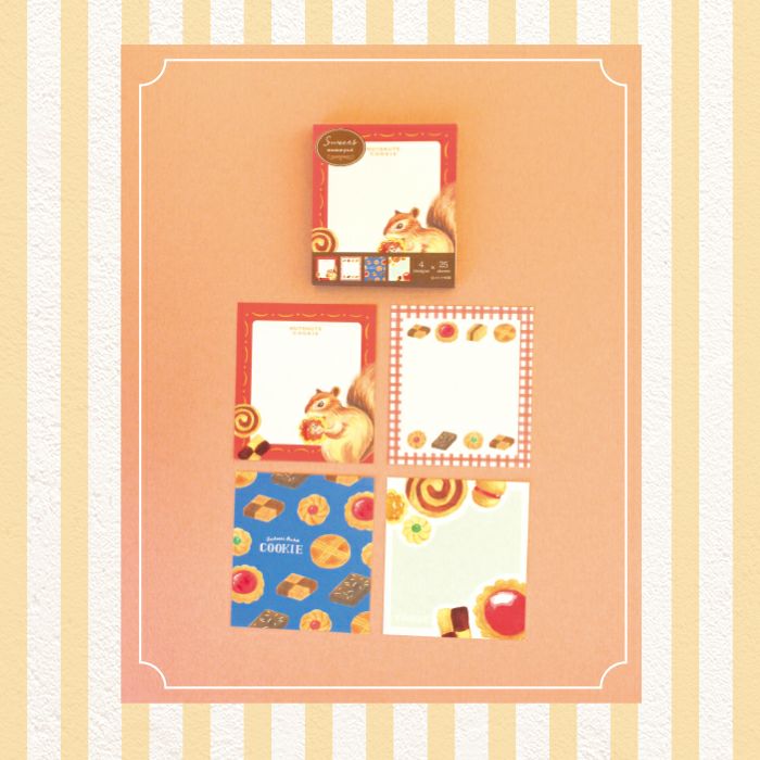 Sweet Cookie Memo Pad 100 Sheets