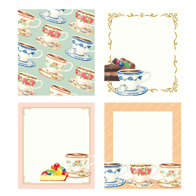 Tea Time Memo Pad 100 Sheets