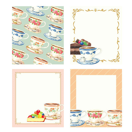 Tea Time Memo Pad 100 Sheets