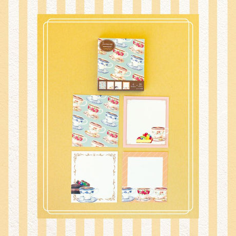 Tea Time Memo Pad 100 Sheets