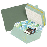 Mini Gift Letter Set Light Blue - Writing Papers & Envelope