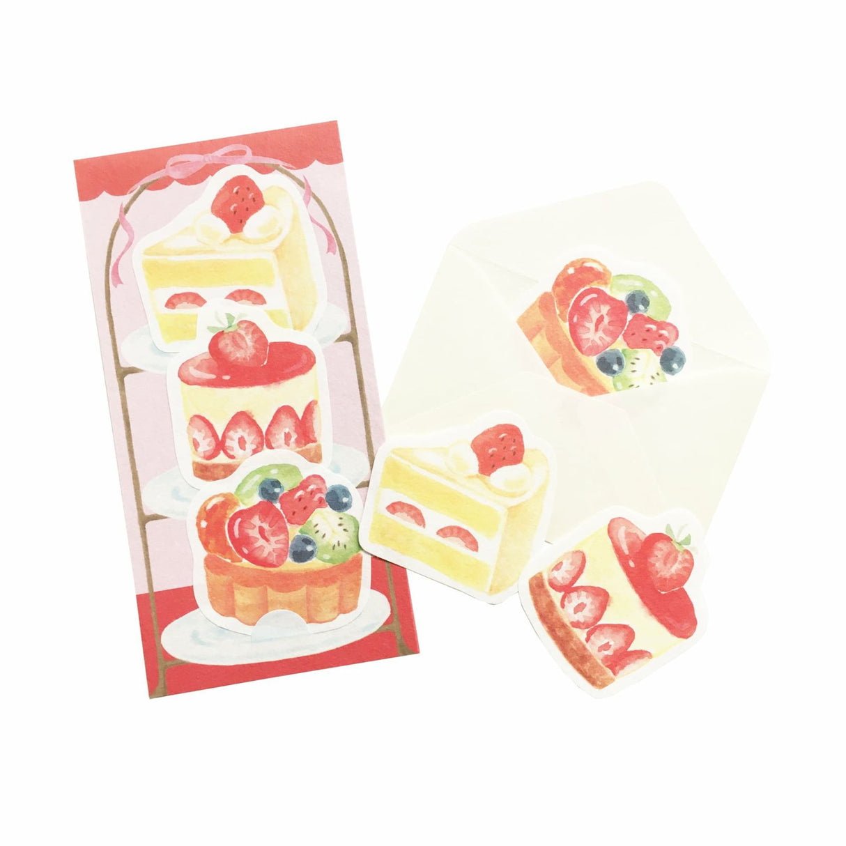 Strawberry Buffet Shortcake Letter Set