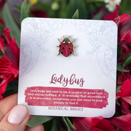 Ladybug Enamel Pin