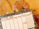 Lily of the Moon A5 To Do-Weekly Planner Notepad