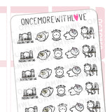 M1004 Procrastination Planner Sticker