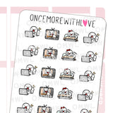 Once More With Love Scary Movies 2.0 Sticker