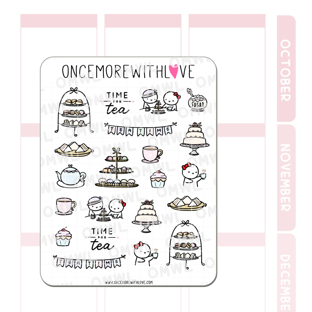 Once More With Love High Tea 2.0 Sticker