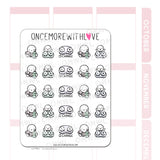 M1284 Contact Lens Planner Sticker