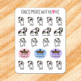 Drama Queen I Simply Cannot Munchkin Planner Stickers