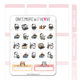 M218 Cat Lady Munchkin Planner Stickers