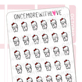 M665 Pregnancy or Food Baby Icon Munchkins Planner Stickers