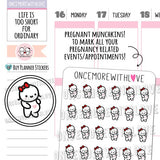 Pregnancy or Food Baby Icon Munchkins Planner Stickers