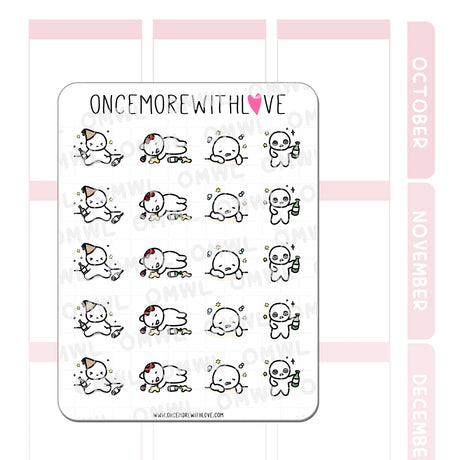 The Hangover Planner Sticker