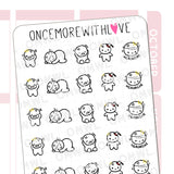 M732 Headache 2.0 Munchkin Planner Stickers