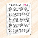 Salty 2.0 Munchkin Planner Stickers